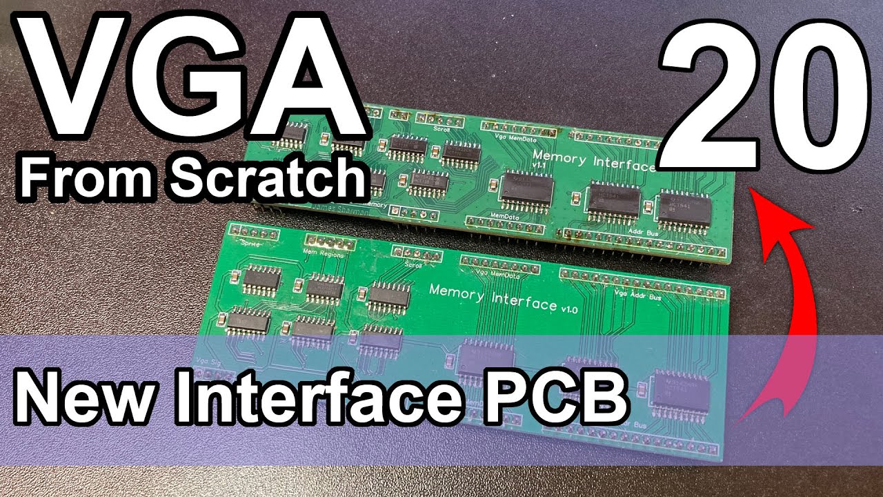 New Interface PCB - VGA from Scratch - Part 20