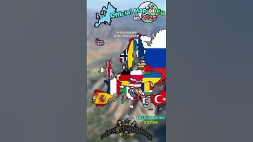 Official Map of Europe in 2025 #real #geography #mapping #mapper #europe #squidgame #shorts #fyp