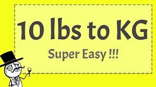 10 Pounds to KG - Super Easy ! screenshot 5