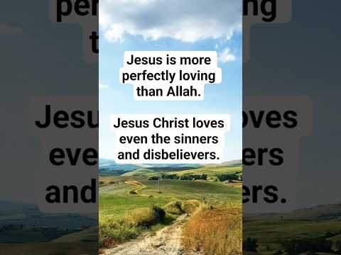 Jesus loves you, dear Muslim. Believe in him! Follow him! @GodLogicApologetics