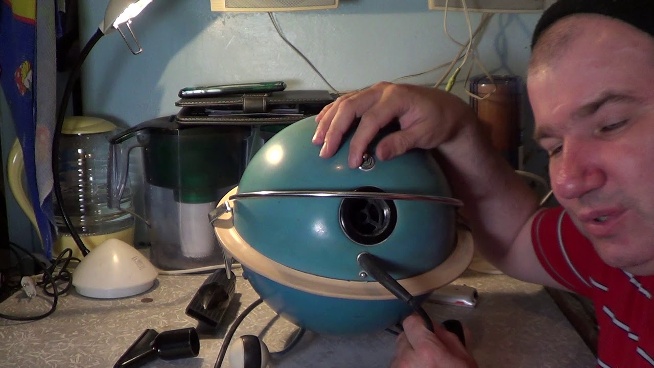 Тестирование  пылесоса сатурнас.СССР.