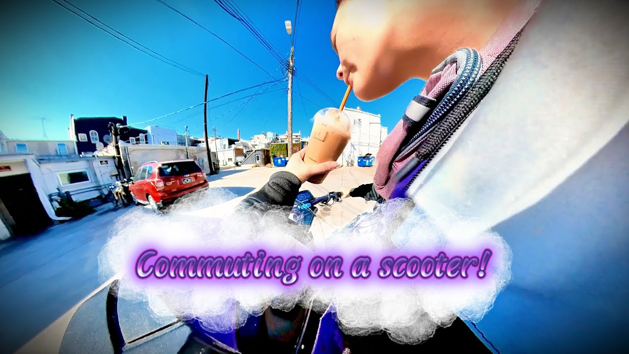 Commuting to work on my Hyper Inmotion Rs Lite Scooter!!