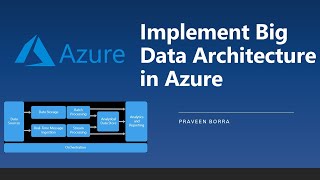 Implement Big data architecture in Azure | Big data Azure Tutorial | Big data in Azure