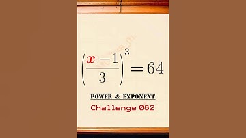Power & Exponent—Challenge 082 #viralmath #exponentialequations  #mathschallenge #mathsproblems