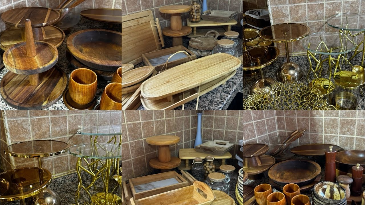 أجمل أواني الخشب للمطبخ✨نزولا تحت طلب متتبعاتي شاركت معاكم مشترياتي لرمضان 2024🌙