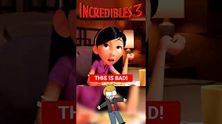 INCREDIBLES 3 Got Some Bad News #movie #disney #animation #pixar