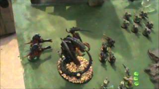 Tyranids vs Dark Eldar Battle Report 2.5k