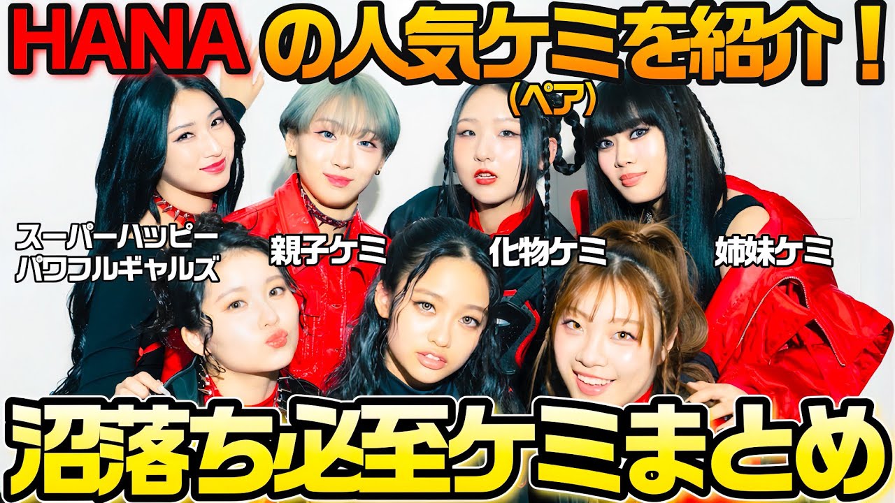 HANA】あの人がケミ製造機過ぎる…！あなたの推しケミはどれ！？尊さ