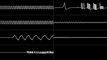 The Rhythmic Triangle (2A03+5B) - Oscilloscope View