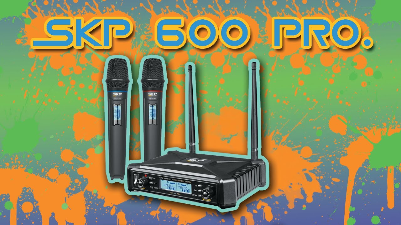 Unboxing y Prueba Microfono Inalambrico SKP600Pro DjMagicdelapuente