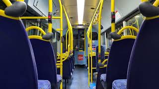 Celebrity (Overrevvs + Fast, Irritable Driver) Journey on Bus Route 232 GoAhead London WS147, SM19 KJO. Wealth