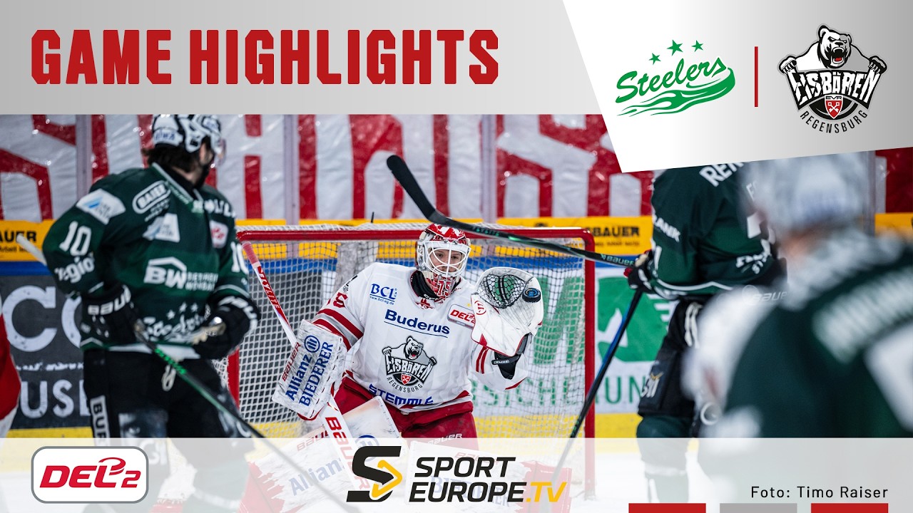 GAME HIGHLIGHTS - BIETIGHEIM STEELERS - EISBÄREN REGENSBURG - 15.02.2026