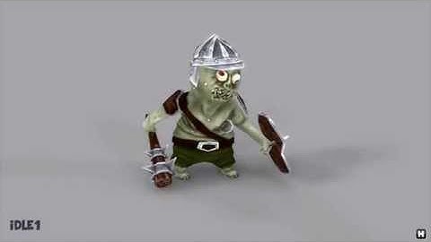 Unity3D Assets - Animated Zombie Set