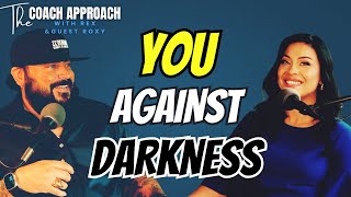 It's you against the Darkness. I wish I knew this when I was going through hell. #coaching #podcast