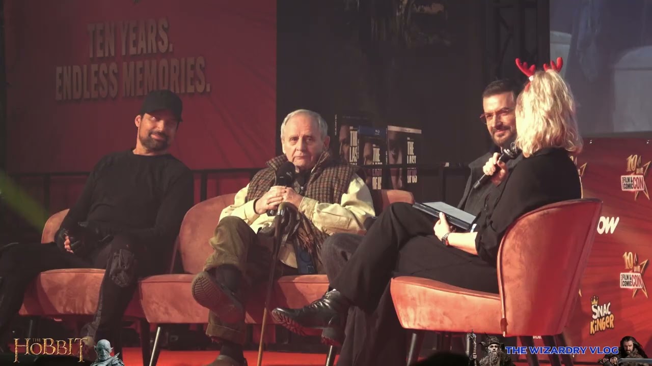 Вопросы и ответы с Ричардом Армитиджем, Сильвестром МакКоем и Ману Беннетом | Немецкий Comic Con ...