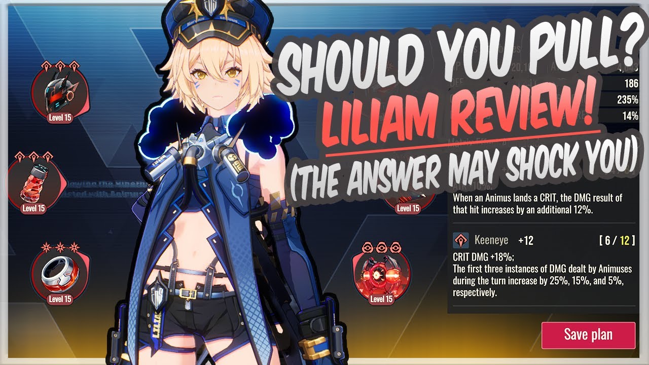Liliam HONEST Review! (PvP Build & Testing) [Etheria: Restart] - YouTube