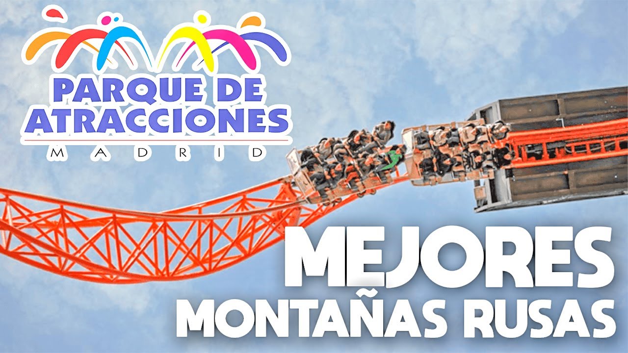 Las *MEJORES MONTAÑAS RUSAS*🏆🎢 del PARQUE DE ATRACCIONES DE MADRID ...