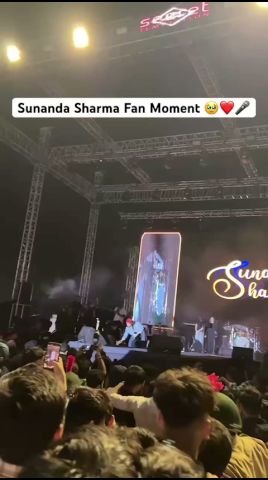 Sunanda Sharma Fan Love ❤️🥺🎤 #latestpunjabisongs #sunandasharma #live