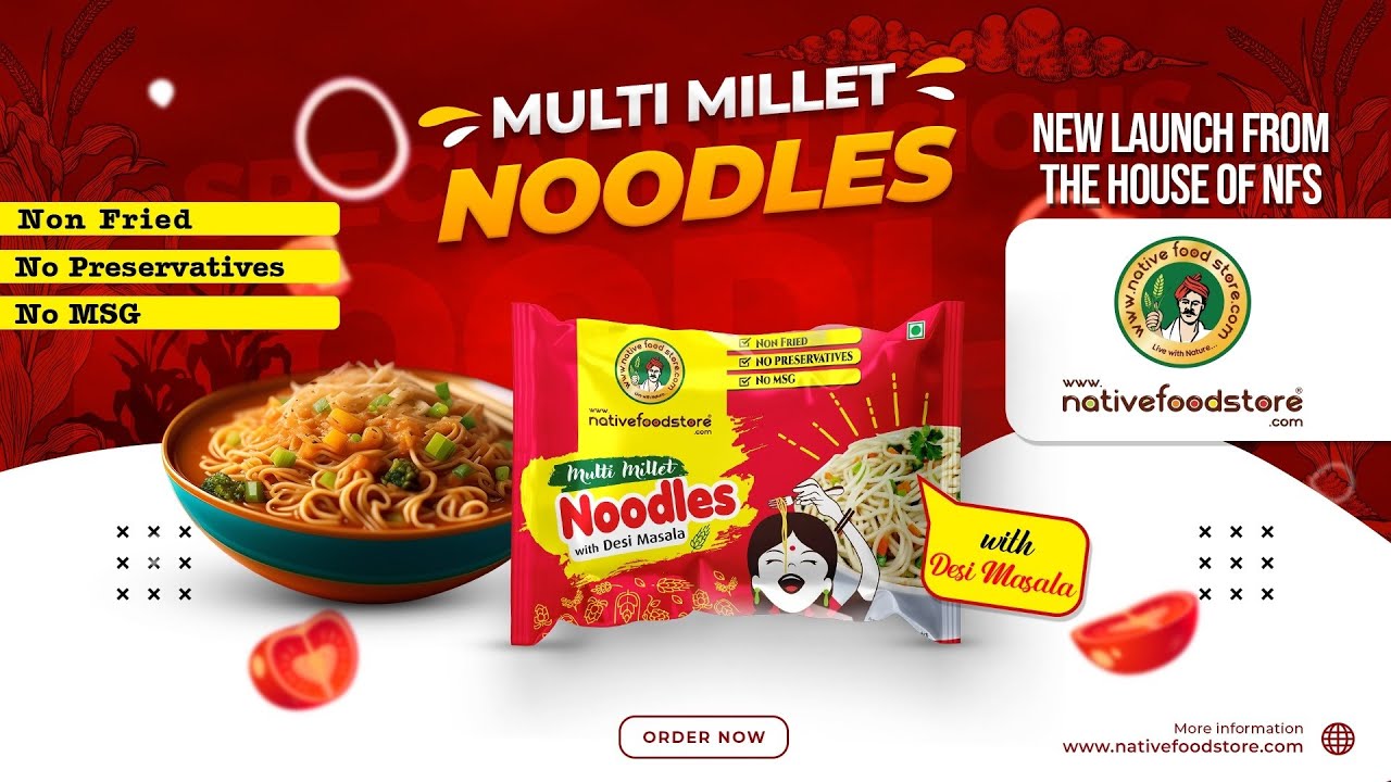 Millet Noodles - NFS Promotional Ad | Aram Media