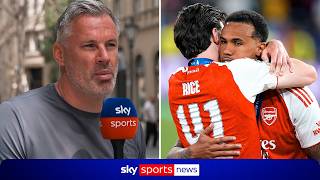 Jamie Carragher reacts to Arsenal's Champions League final loss to PSG