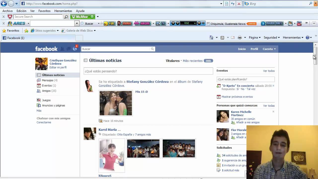 Usos del Facebook Español - YouTube