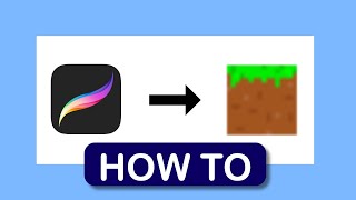 How to create Minecraft textures with Procreate screenshot 4