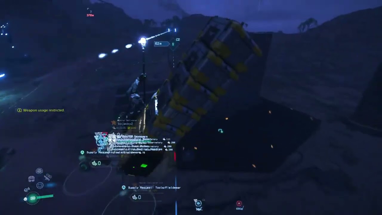 Death Stranding 2 Express route Metagenomicist between Eastern Environmental Observatory 