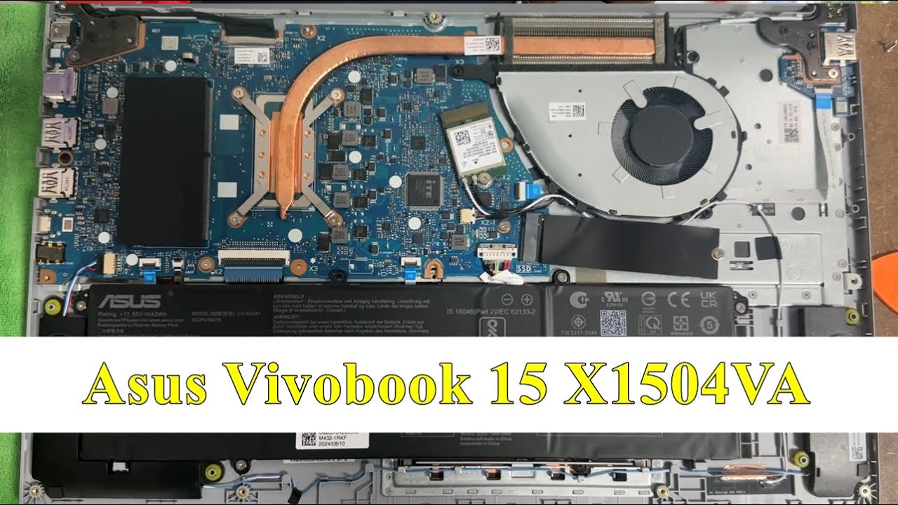 Asus Vivobook 15 X1504VA Upgrade Options | Ram , SSD