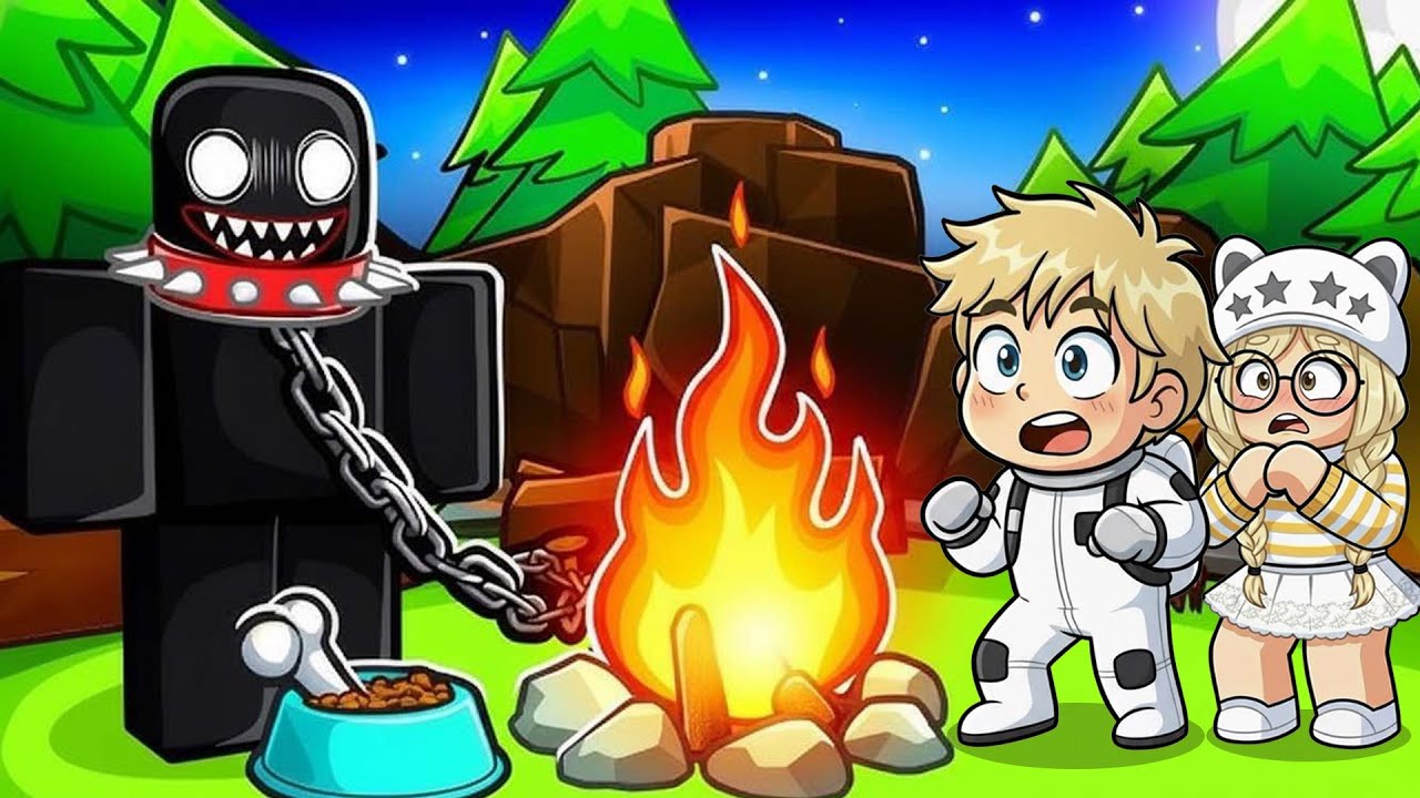 A Very Normal Roblox CAMPING STORY!