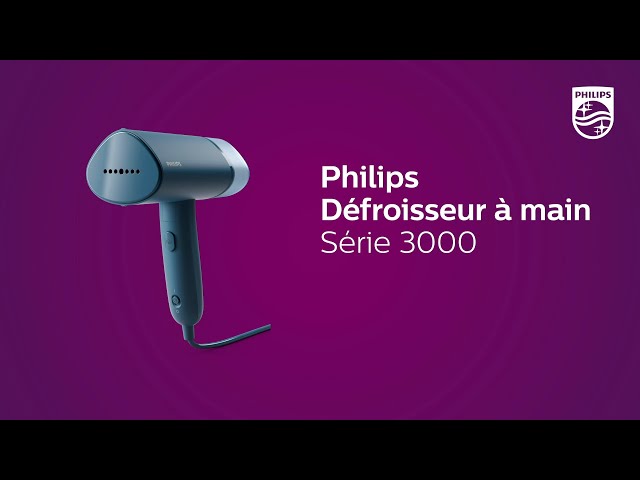 Présentation produit - Philips Défroisseur à main série 3000 STH3000/20 