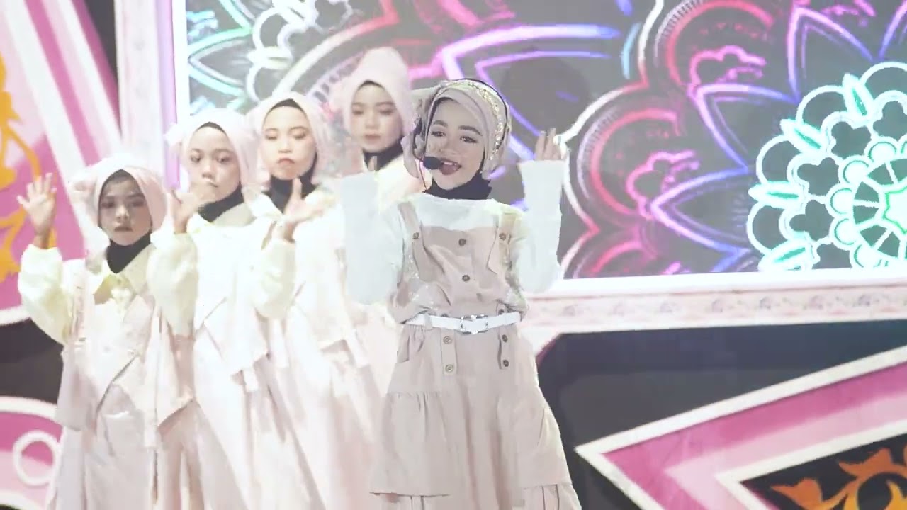 HAFLATUL IMTIHAN TPQ AT TAUBAH KE 16 // SASKIA DKK