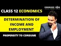 🔴 Aggregate demand and related concepts class 12 | Average propensity to consume | video 20