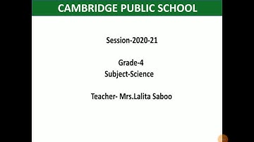 Grade-4  Day-4 Subject-Science Block-1 LP-4 Preserving Flowers