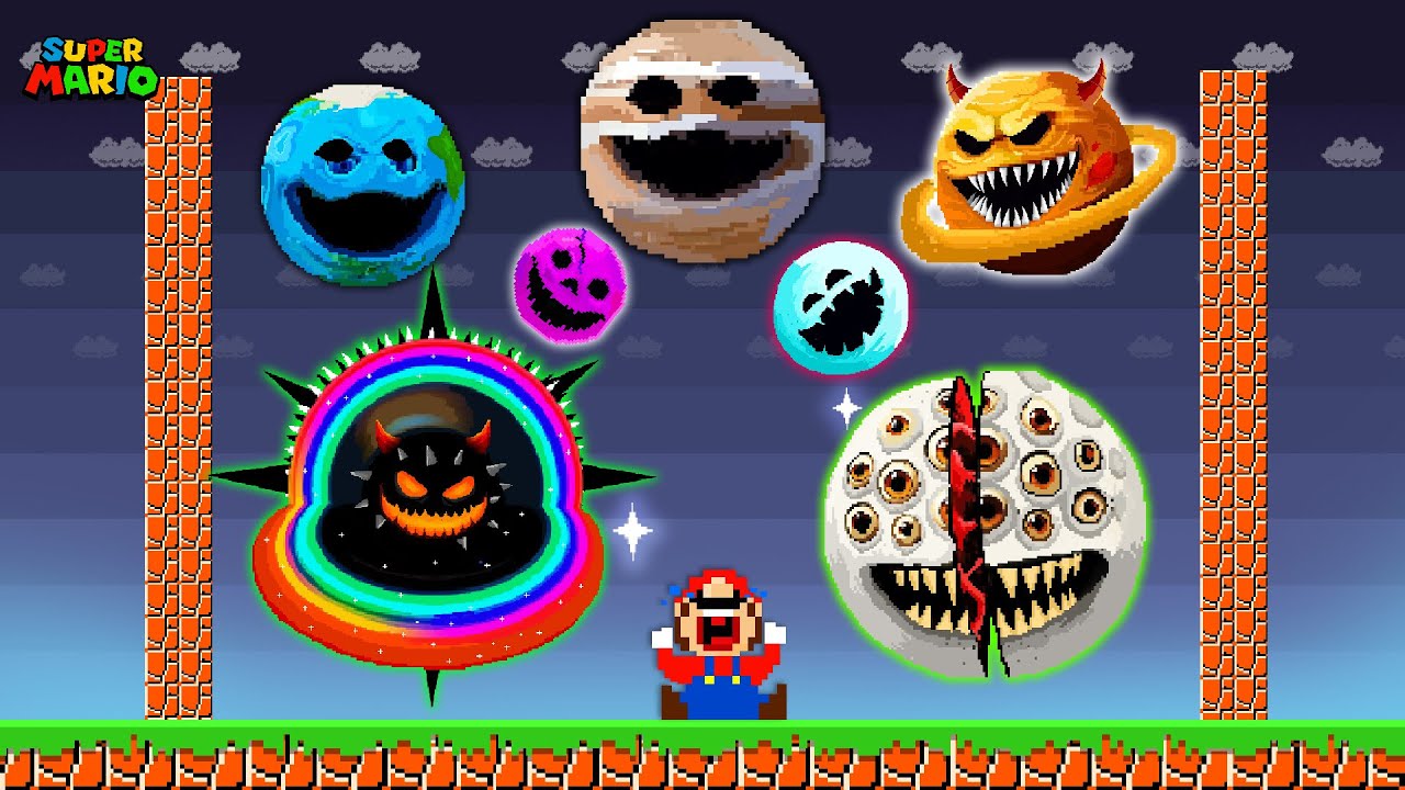 Mario Escape 9999 MOON WOKE UP All Phase Evolution in Madness Calamity | Part 2