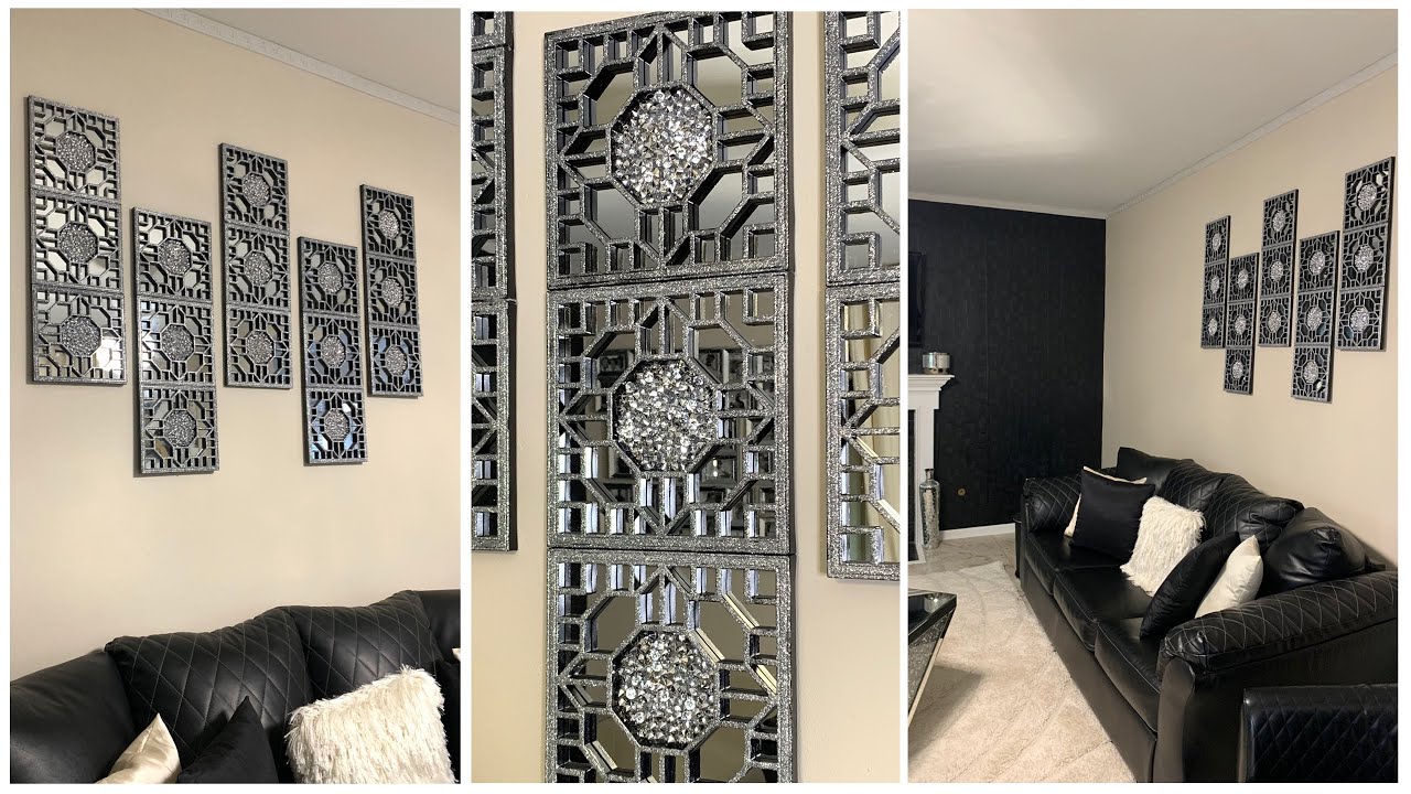 ✨ НАСТЕННЫЕ ЗЕРКАЛА ЗА 6 ДОЛЛАРОВ С ИСКУССТВЕННОЙ БРИЛЛИАНТОВОЙ ИНКРУСТАЦИЕЙ || ИЗГОТОВЛЕНИЕ ДОЛЛ...