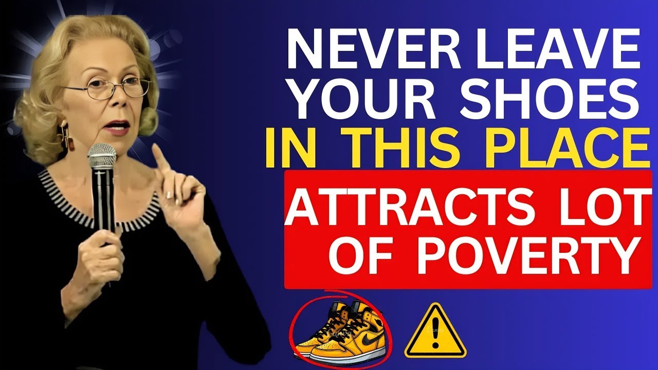 NEVER Leave your SHOES in THIS PLACE in your House | IT PUTS THE MONEY AWAY (Louise hay)