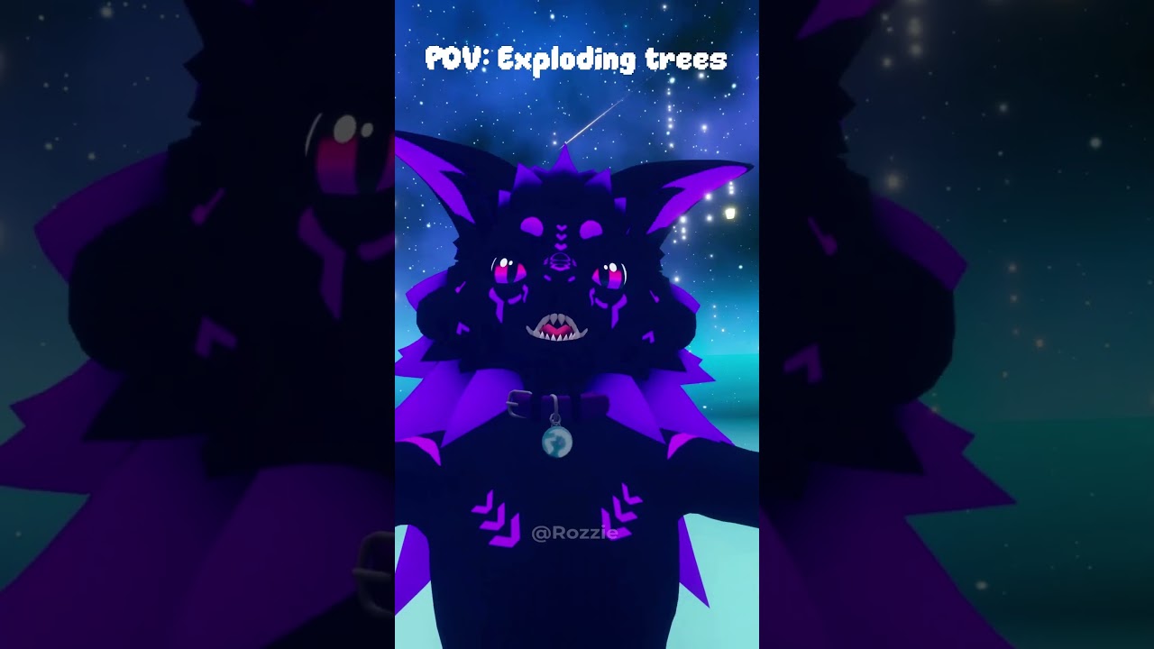EXPLODING TREES ARE REALLL 🙀 