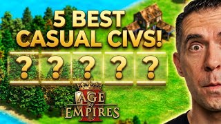 Stop Struggling! The 5 Best Civs for Casual AoE2