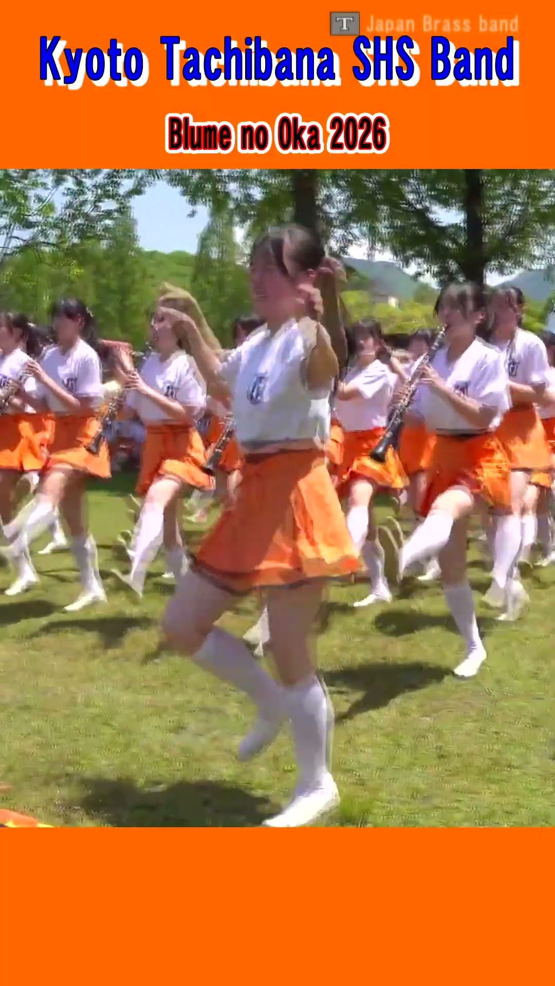 Kyoto Tachibana SHS Band / Blume no Oka 2026_7 #shorts - YouTube