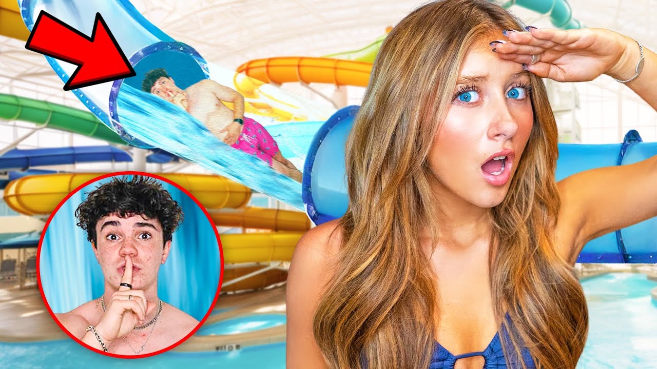 EXTREME Hide & Seek In The WORLD'S BIGGEST WATER PARK!