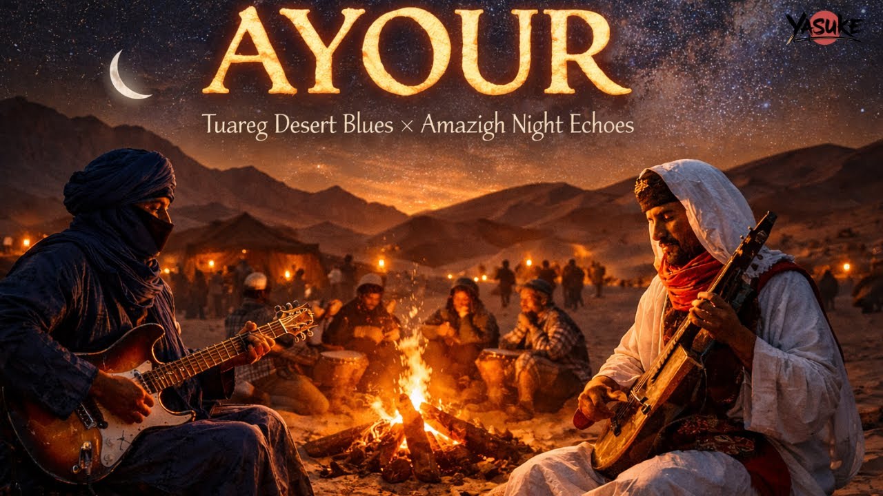 Ayour — Desert Blues × Tuareg Guitar × Amazigh Night Soul