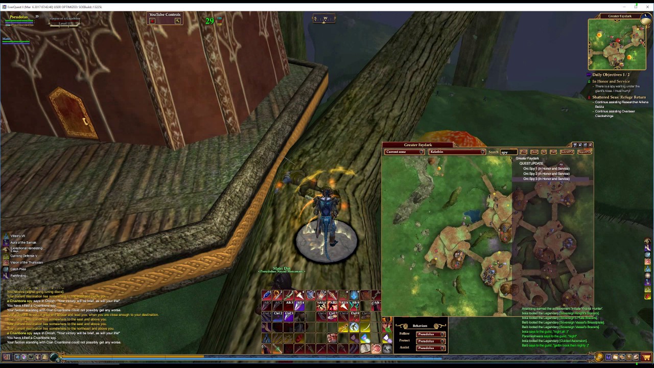 Everquest 2 HERITAGE QUEST In Honor and Service 002 Greater Faydark YouTube