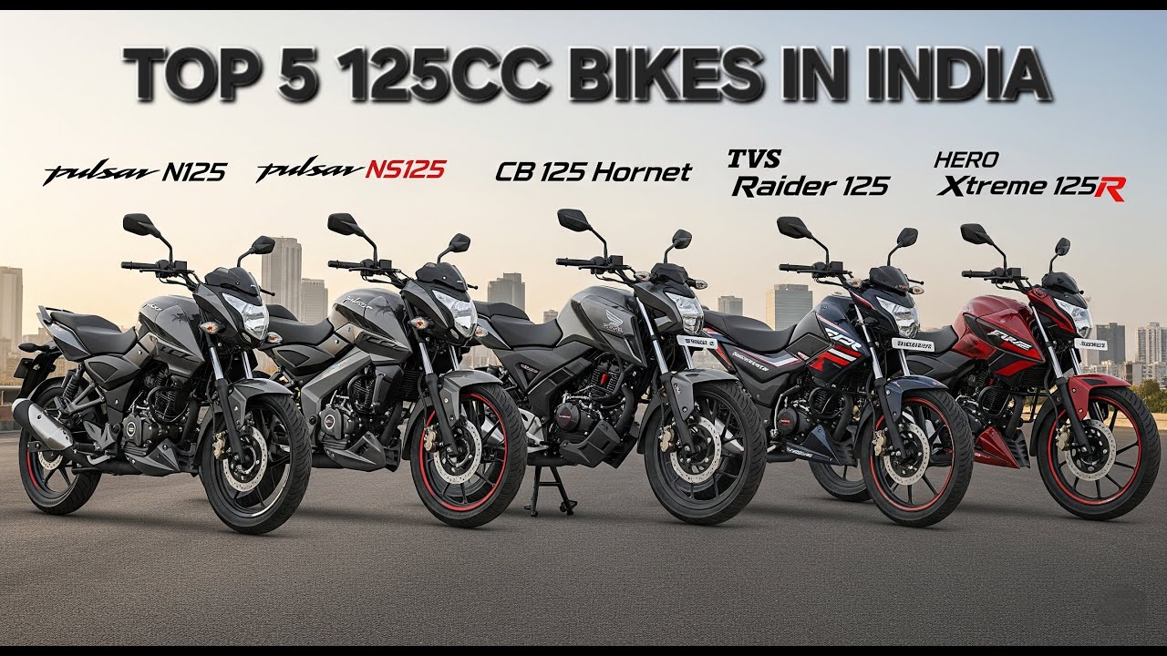 Top 5 Best 125cc Bikes in India 2026 | Mileage & Performance King Revealed! 🏍️