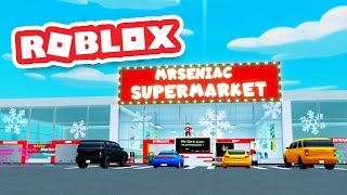 Opening my OWN SUPERMARKET in Roblox My Supermarket