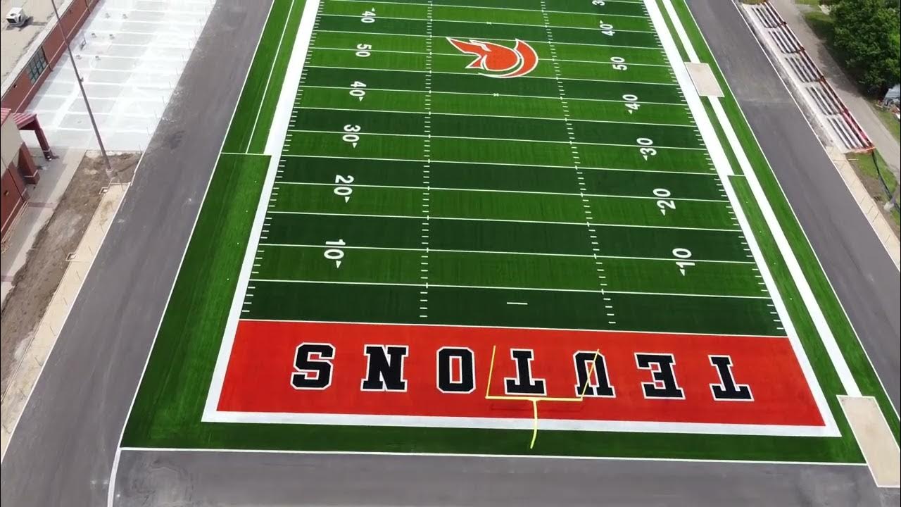 Inman Teutons football field YouTube