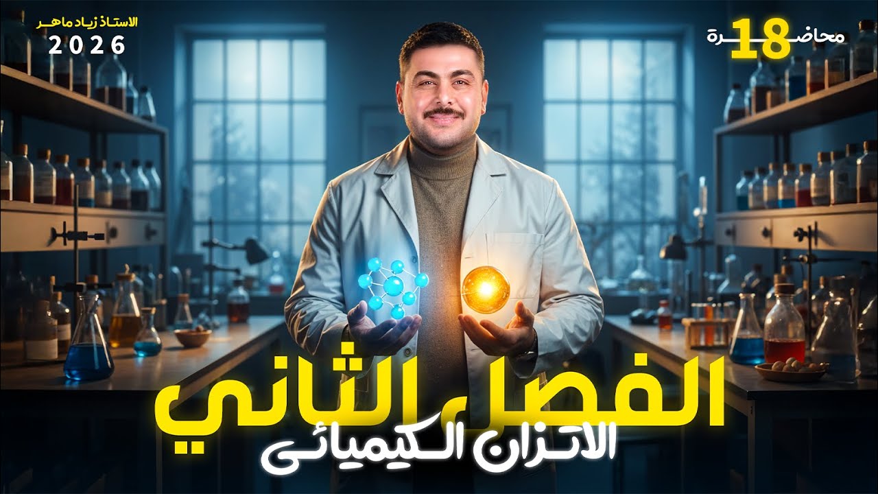 حاصل التفاعل | الجزء الاول | الاتزان الكيميائي | الاستاذ زياد ماهر
