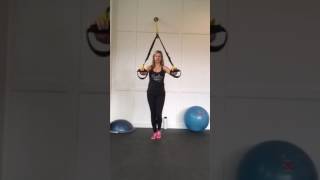 Tricep Push Ups - TRX