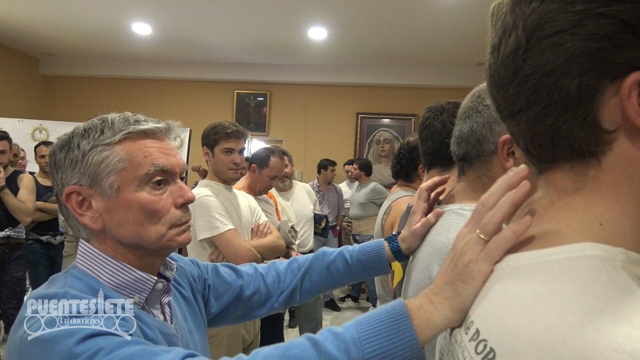 (1/2).- Costaleros de San Gonzalo. "Igualá" del Tercer Ensayo 2017..