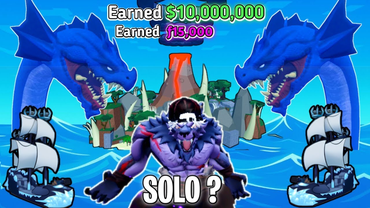 I Tried SOLOING the SEA EVENT with WEREWOLF Fruit… It’s Actually Broken 😳