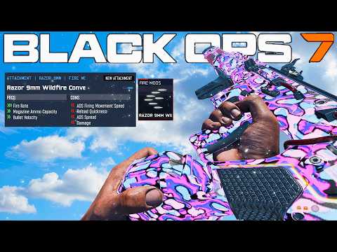 the NEW RAZOR 9MM WILDFIRE CONVERSION in BLACK OPS 7 (Best Razor 9mm Class Setup)